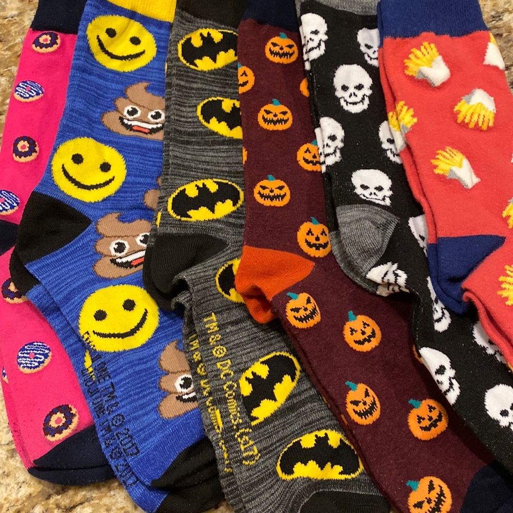 Fun socks, standard adult size